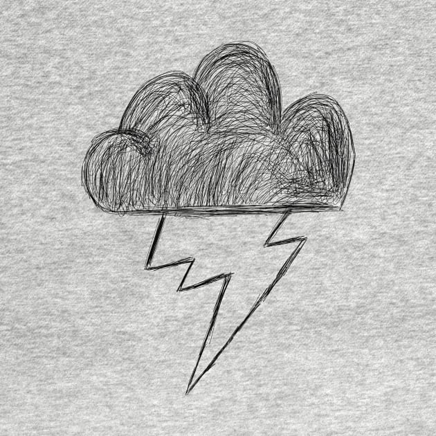 Thundersketch - Black by jwolftees